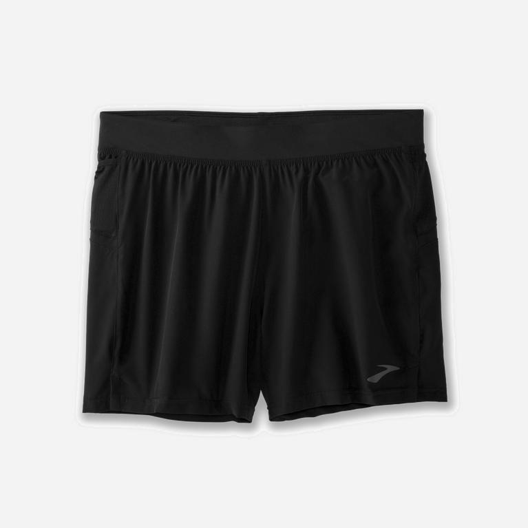 Brooks Sherpa 5 2-In-1 Hardloopshorts voor Heren Zwart (KAXTZ-5873)